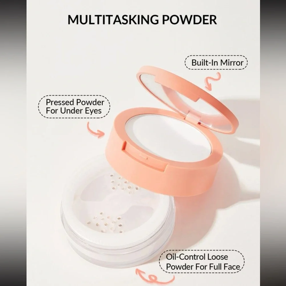 SHEGLAM Insta-Ready Face & Under Eye Setting Powder Duo